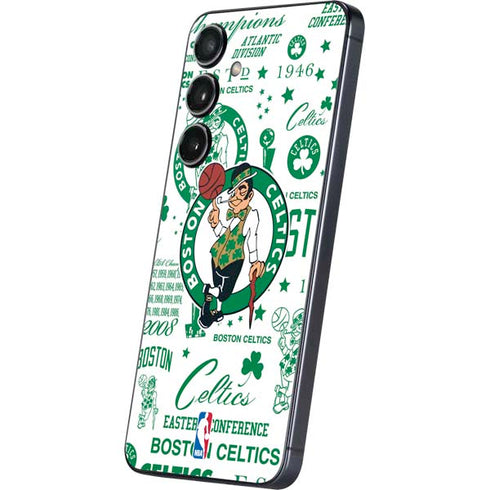 NBA Boston Celtics Historic Blast Galaxy S25 Skin